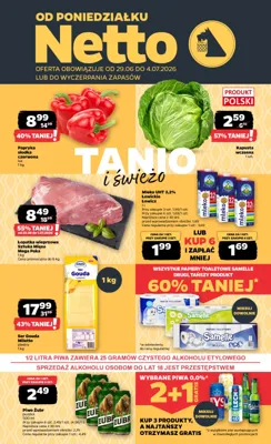 Netto gazetka - od 29/06/2026 do 04/07/2026